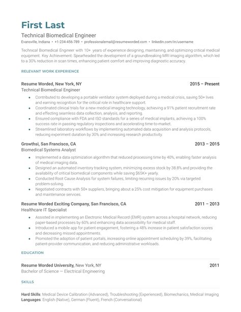 Medical Billing Resume Examples For Resume Worded