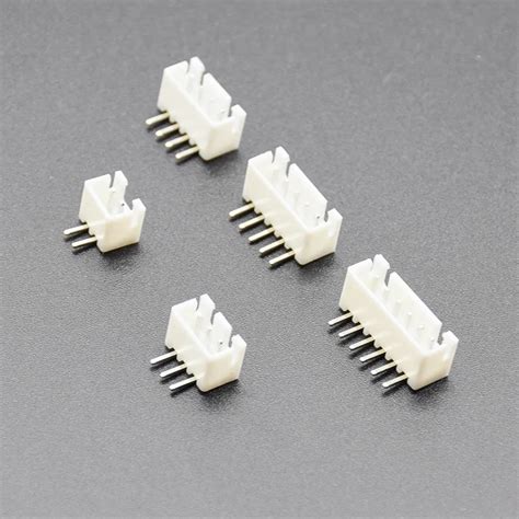 XH2 54 Right Angle Pin Header Connector 2P 3P 4P 5P 6P 2 54mm Pitch XH