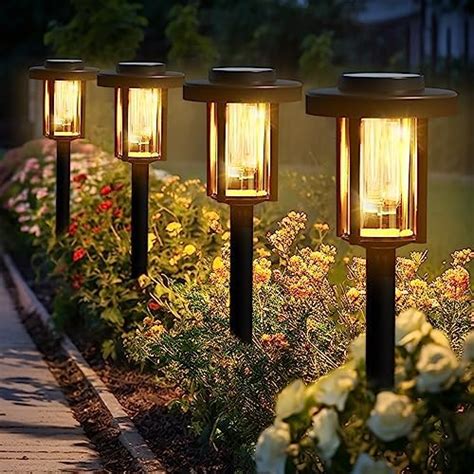 Solpex Solar Lights Outdoor Garden 6 Pack LED Garden Solar Lights