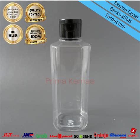 Jual Botol Fliptop Ml Botol Kosmetik Ml Botol Skincare Pet