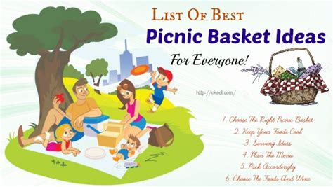 List Of 14 Best Picnic Basket Ideas For Everyone!