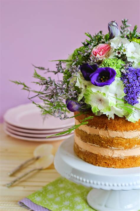 Naked Cake De Chocolate Blanco Y SMB De Mandarina Con Aroma De