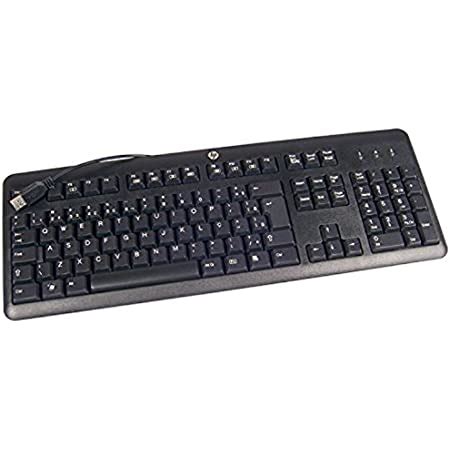 HP 803181 041 USB Tastatur QWERTZ Deutsch Schwarz Tastaturen Amazon