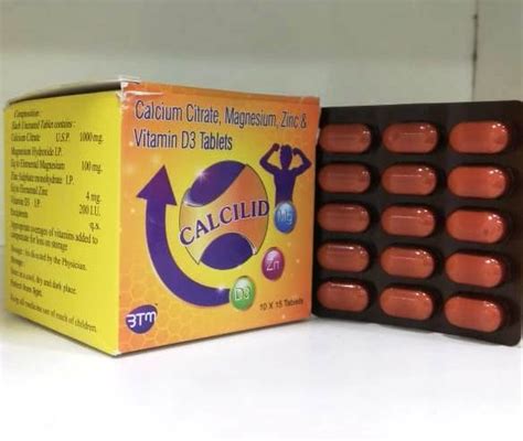 Lowest Price Calcium Citrate Tablets Mg With Vitamin D Btm