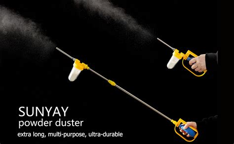 Amazon.com : SUNYAY Powder Duster Diatomaceous Earth Powder Sprayer ...