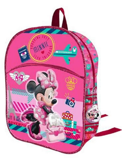 Mochila Infantil D Disney Minnie Travel Loja Da Crian A