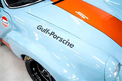 Gulf Style And Rsr Widebody Kit On The Porsche T