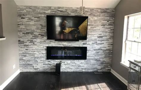 How To Install Tv Wall Mount On Stone Fireplace I Am Chris