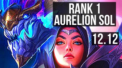 Aurelion Sol Vs Irelia Mid Rank 1 Aurelion Sol 2 3m Mastery 1000