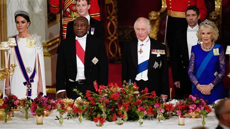 King Charles Pays Tribute To Queen As He Welcomes South African Leader