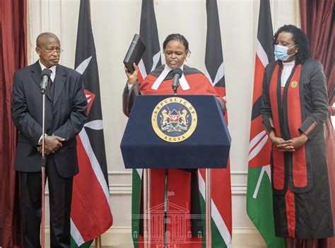 Bhm Martha Koome All Rise Kenyas First Female Chief Justice Now