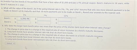 Answered An Investor Has Two Bonds In His… Bartleby