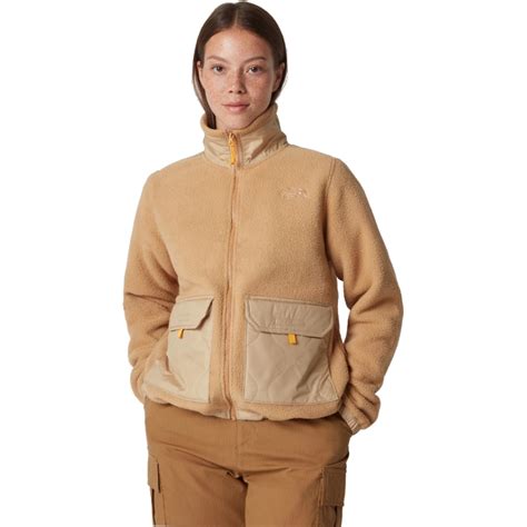 The North Face Royal Arch Fleece Jacket Women Almond Butter Khaki Stone