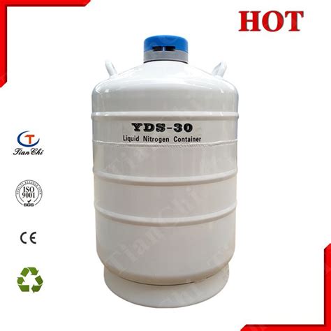 2019 Cryogenic Container 30l Storage Dewar Flask Liquid Nitrogen