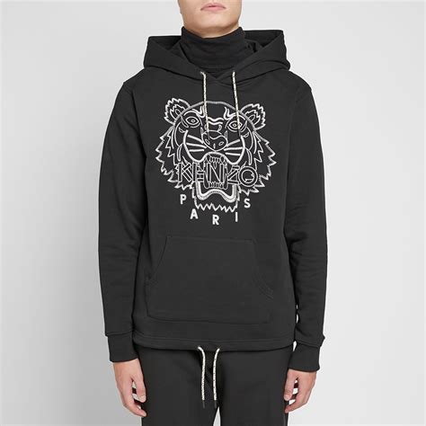 Kenzo Stitched Tiger Hoodie Black Mrsorted