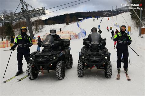 Policjanci Na Nartach I Quadach Zadbaj O Bezpieczne Ferie