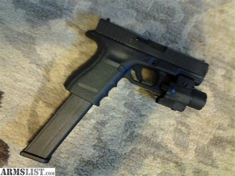 Armslist For Sale Glock Mm Rnd Clip Tlr Laser Light Combo