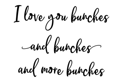 I Love You Bunches Bunches And More Bunches Svg By Studio 26 Design Co