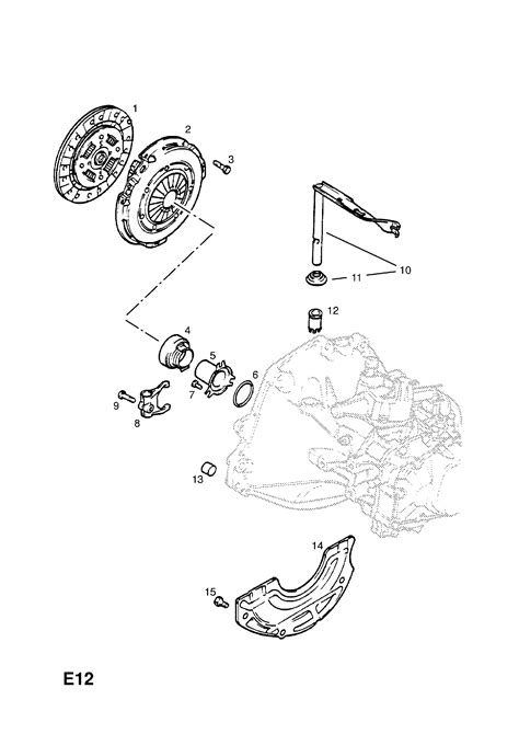 Opel Astra Classic Clutch Controls Opel Epc Online Nemigaparts