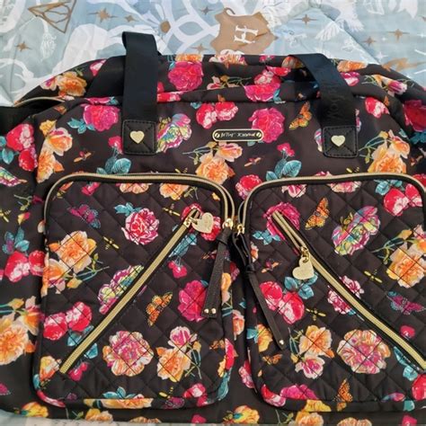 Betsey Johnson Bags Betsey Johnson Quilted Floral Weekender Poshmark