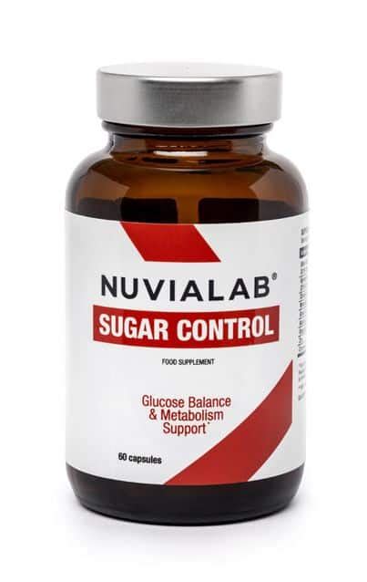 NuviaLab Sugar Control A Naturally Formulated Supplement That