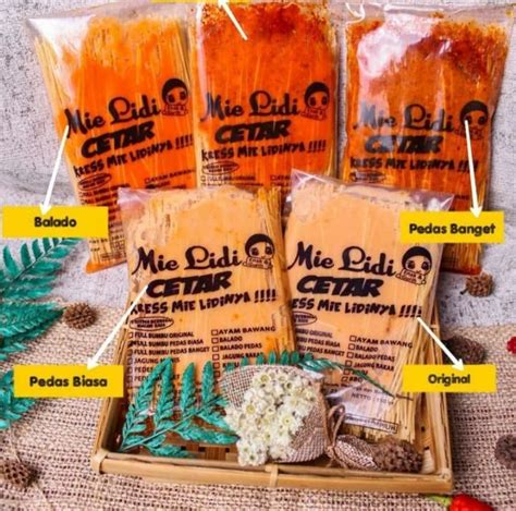 Mie Lidi Cetar Bumbu Basah Lazada Indonesia