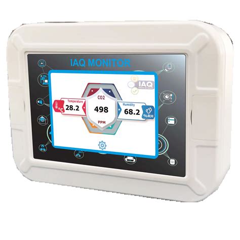 Iaq Carbon Dioxide Temp Humi Monitor Iaq Detectors