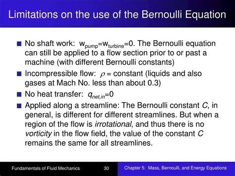 Ppt Chapter Mass Bernoulli And Energy Equations Powerpoint