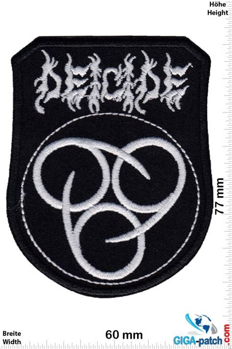 Deicide Deicide - Death-Metal-Band - Logo - Patch Porte-clés ...