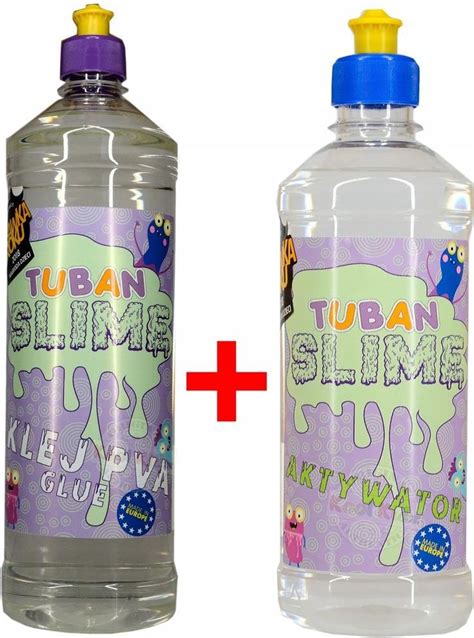 Tuban Klej 1 Litr Pva Aktywator Super Slime 5L Ceny I Opinie Ceneo Pl