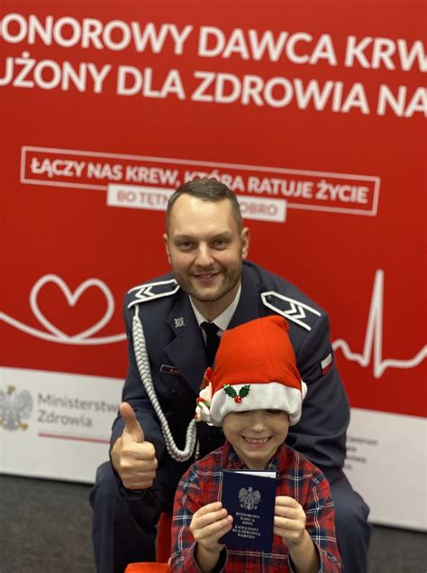 Krew ratuje życie Służba Więzienna