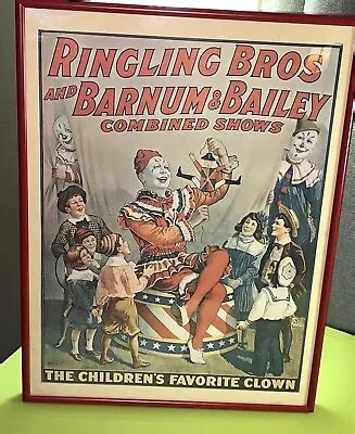 Vintage Ringling Bros Barnum Bailey Circus Grelly Usa