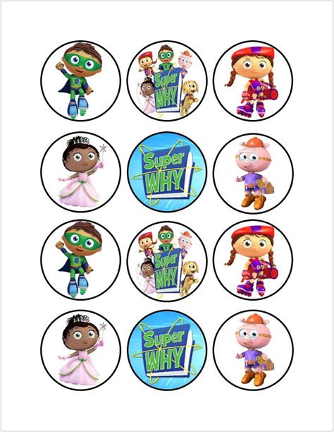 Super Why Character Names