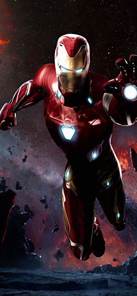 Download Iphone X Iron Man Background 1125 X 2435 | Wallpapers.com