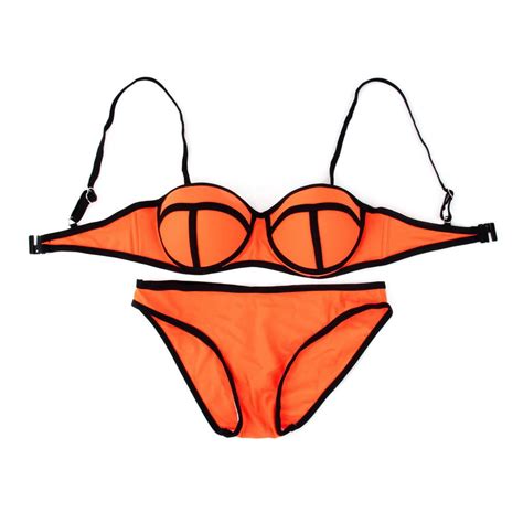 Margot Swimwear Fluorescence Women Bikini Set Cross Bandage Beach