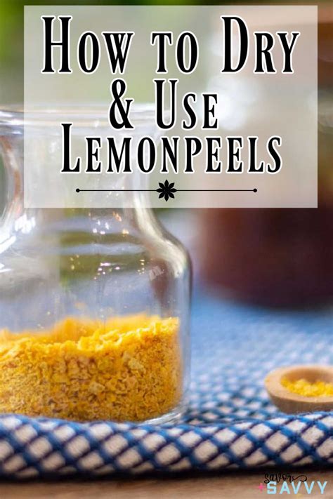 Learn To Make And Use Dried Lemon Peels Frugal Cook Recipe Dried