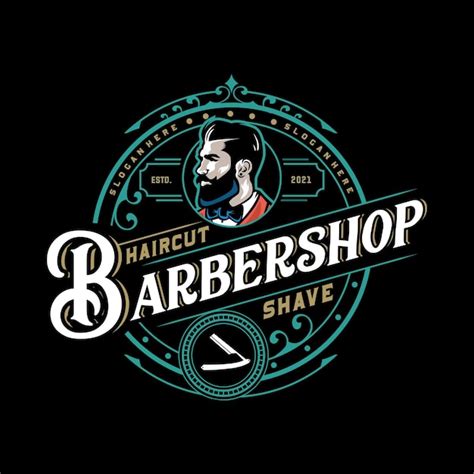 Premium Vector Barbershop Logo Template