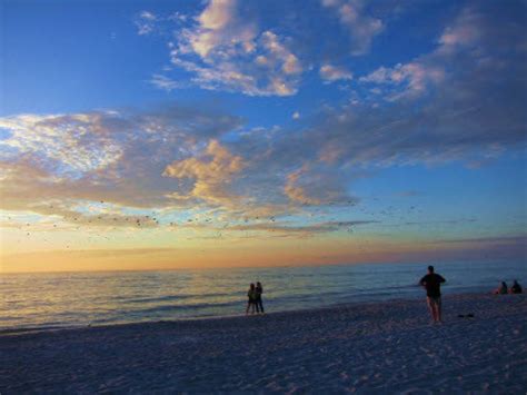 Naples Beach at Sunset