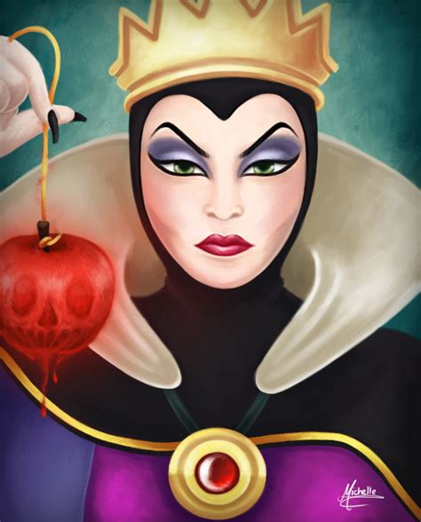 Evil Queen By Michelle Miranda On Deviantart Evil Disney Disney