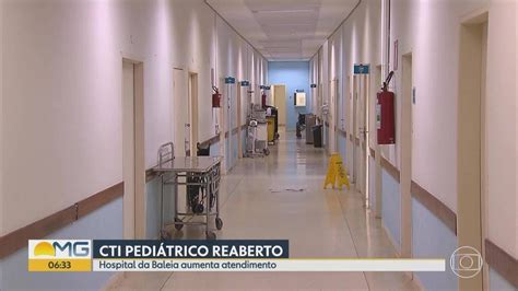 Hospital da Baleia reabre CTI Pediátrico mais leitos em BH Minas