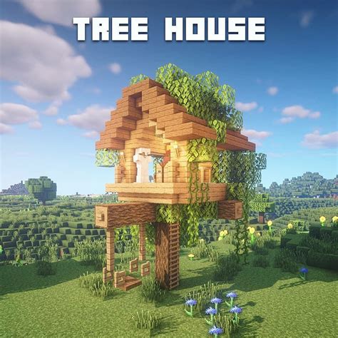 Minecraft Tree House Minecraft Farm Minecraft Tree Minecraft