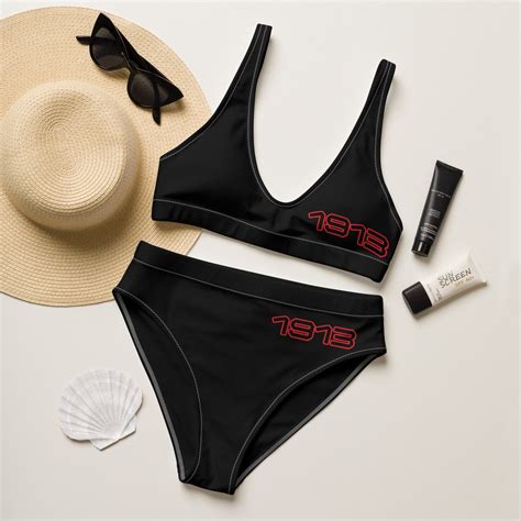 Delta Sigma Theta Inspired Black Bikini Etsy