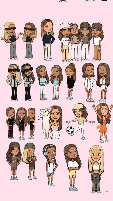 Myfirstshuffle Bitmojis In 2024 Snapchat Avatar Cute Snapchat