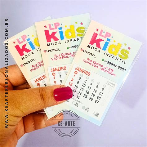 Mini Calend Rio De Geladeira Kearte Personalizados