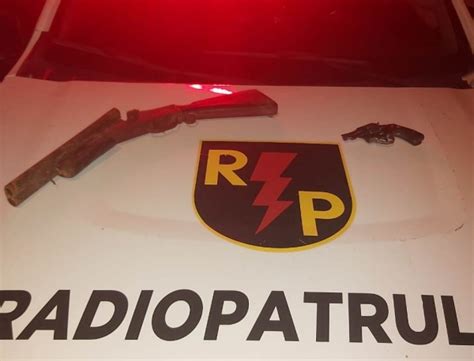 Radiopatrulha Retira Cinco Armas De Fogo De Circulação Em Maceió