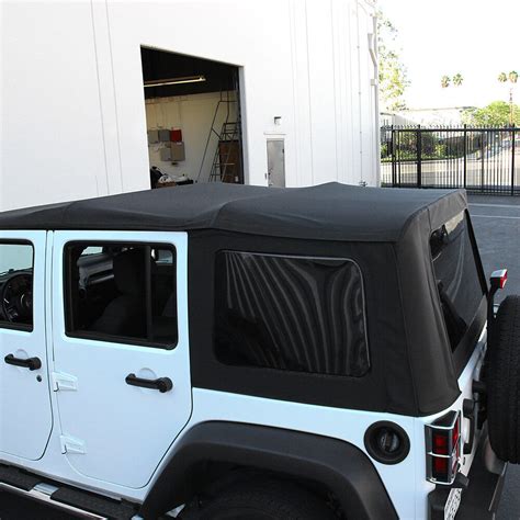 Jeep Wrangler Dr Jk Soft Top Tinted Windows Saddle