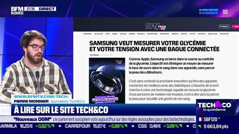 À lire sur le site Tech Co Samsung veut mesurer votre glycémie et