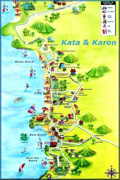 An Illustrated Map Of The Kaua And Karon Islands