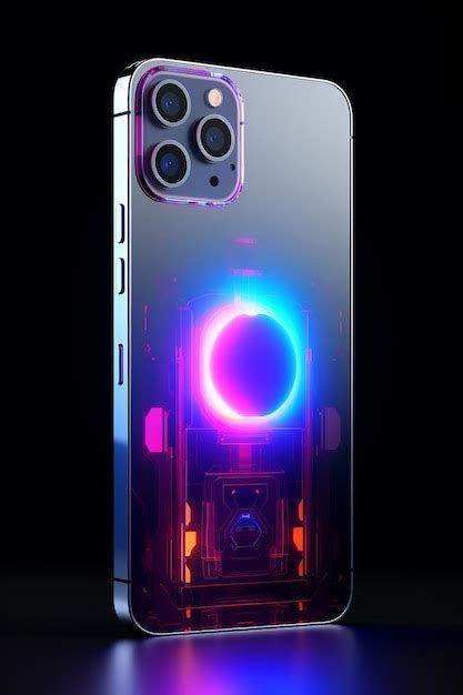 Premium AI Image | SciFi Smartphone with Holographic Screen