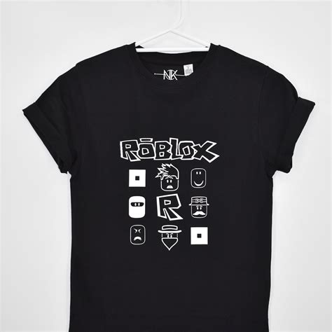 Roblox Boys Tshirts Youth Boys Black - Etsy